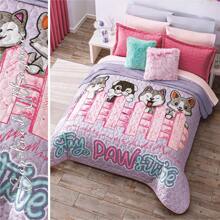 LIGHTWEIGHT NEO DOUBLE VIEW QUILT. Concord Quilts - DOGS - 查看 4