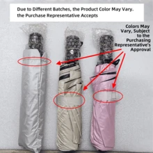 1pc Solid Color Windproof And Waterproof Folding Automatic Or Manual Travel Umbrella Automatic Umbrella, Three-Fold Sun And Rain Sunshade And UV Protection Umbrella,Spring Summer Picks,Brides Maid Gifts,Room,Bedroom Decor,Beach,Travel,For Men,For Women,Vacationbeach,Summer,Vacation,Holiday,Travel Essential,Going Out Tops,Household Items - Multicolor - View 6