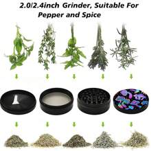 万圣节主题手动研磨器/研磨器套装，4 件套，3 腔锌合金研磨器，7.1x5.5 英寸金属卷烟托盘，多功能香烟研磨器套装，香料研磨器 - 送给亲朋好友的理想礼物