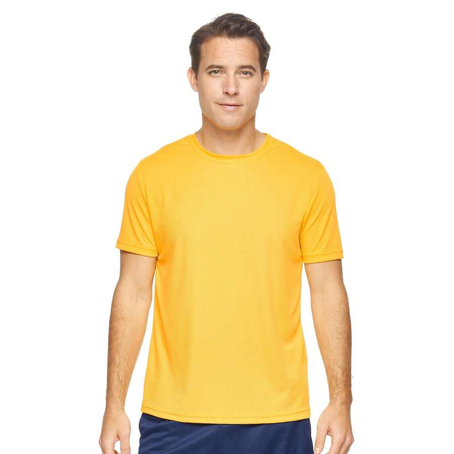 Oxymesh™ Crewneck T-Shirt - Gold - View 1