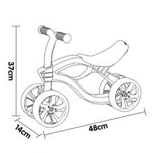 1-3 Years Old Children Balance Bike, 4-Wheel Ride-On Scooter Without Pedals, For Boys And Girls - Multicolor - View 10