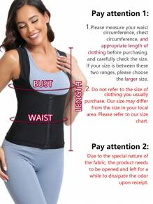 1Set Women's Sweat Sauna Suit, Suitable For Fitness Sweating, Fashionable Slimming And Weightloss, Helpful For Body Shaping. Equipped With Fixed Chest Support Sauna Top, Applicable For Running, Yoga And Fat Burning Workouts. Also Can Be Worn As Sexy Sportswear. Includes 1pc Waist Trimmer For Shaping And Sculpting Workout Underwear Gym Accessories For Belly Slimming Girdles, Lumbar Girdles For Belly Slimming Corset