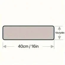 1pc Vintage Metalen Bord Plaquette, 39,88cm X 9,91cm, Wanddecoratie Bord Met Letterlogo, Geschikt Voor Patio, Veranda, Tuin, Multifunctioneel, Cadeau-idee, Willekeurige Gatposities, Woondecoratie, Kamerdecoratie, Wanddecoratie