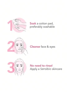 Bioderma 3-In-1 Gentle Facial Cleansing Water, Makeup Remover & Eye/Lip Cleanser, 500ml - Powder 500ml - View 4