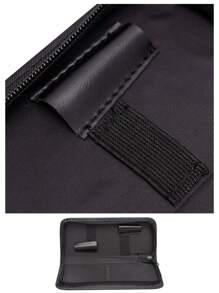 1个剪刀收纳袋，可容纳2把剪刀和1把梳子，美发师便捷剪刀盒，适用于理发店、美容院、返校季、旅行度假等场合，包含美发工具、美发产品和配件，女士美发配件，后梳，理发师配件，吹风机，头发，理发师，美发工具，美发产品，发梳，卷发产品，美发设备，剪发剪刀，圣诞节，理发店，美发，吹风机，发梳，理发师，美发设备，发型，美发，理发师配件，理发店，美发设备 - 黑色 - 查看 6