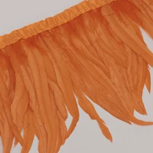 1m Borlas de plumas de gallo de colores Adorno de artesanía Adornos para manualidades DIY, decoración de fiesta festiva