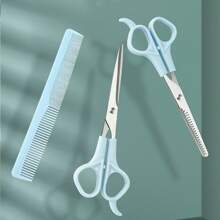 Bộ tông đơ cắt tóc 1/3 chiếc, kéo cắt tóc mái và lược, dụng cụ làm đẹp, bộ tông đơ cắt tóc, dụng cụ làm tóc, sản phẩm và phụ kiện tóc cho tiệm cắt tóc, làm đẹp trở lại trường, đồ dùng thiết yếu khi đi du lịch, phụ kiện tóc cho nữ, lược chải ngược, phụ kiện cắt tóc, máy sấy tóc, tóc, thợ cắt tóc, dụng cụ làm tóc, sản phẩm chăm sóc tóc, lược chải cạnh, sản phẩm chăm sóc tóc xoăn, thiết bị làm tóc, kéo cắt tóc, giáng sinh, tiệm cắt tóc, làm tóc, máy sấy tóc, lược chải tóc, thợ cắt tóc, thiết bị làm tóc, kiểu tóc, làm tóc, phụ kiện cắt tóc, tiệm cắt tóc, thiết bị làm tóc - Nhiều màu - Xem 2