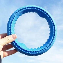 Brinquedo de roer para animais de estimação, Brinquedo em forma de círculo, Brinquedo de companhia para cachorros, Brinquedo de treinamento para cachorros, Brinquedo resistente à mordida e sólido