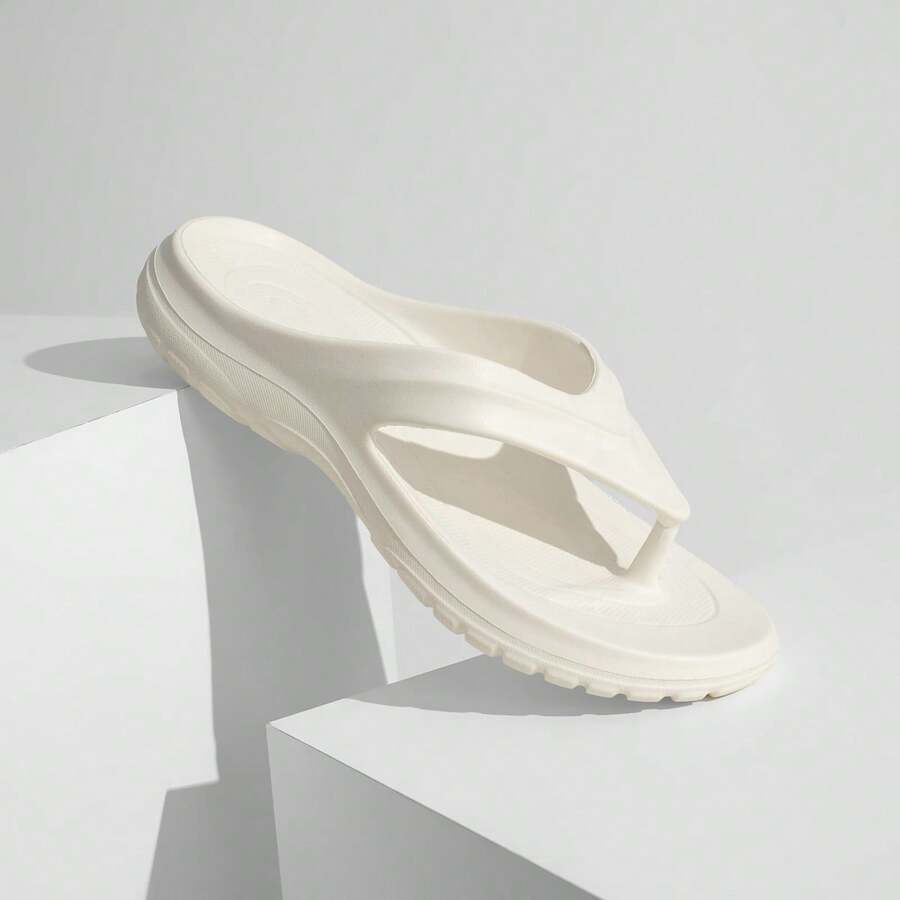 Unisex EVA Flip Flops Super Comfortable Soft And Light Everyday - 白色 - 查看 1
