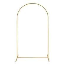 HOHOBLA LOYALHEARTDY-BTG 2.2m Arched Bracket 120 * 220cm Elastic Cloth Cover Gold Bracket Sky Pink Cover[Best Gift For Family&Friends]