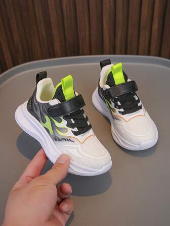 Nuevos zapatos deportivos de suela blanda, antideslizantes y ligeros, zapatos casuales y transpirables para correr para niños y adolescentes, con parte superior de tela de malla con estampado de llama 3D, suela ligera de EVA para uso diario y correr