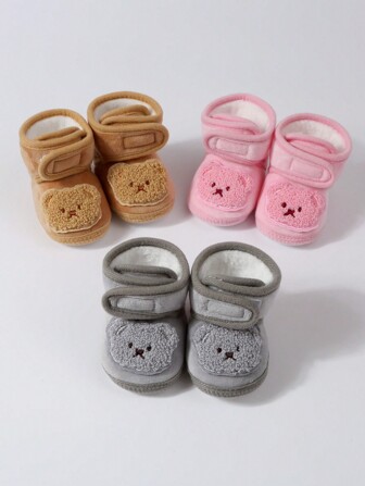 1 Pair Infant Warm Socks, Thick Toddler Anti-Slip Socks, Baby Accessories