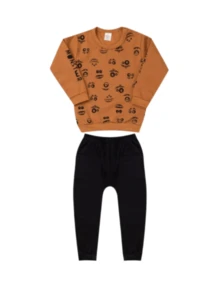 4 Piece ASSORTED Sweatshirt Kit For Boys Winter - 2 Coats + 2 Trousers - Size 1 - Nhiều màu - Xem 2