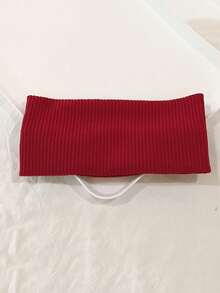 1 Băng đô vành rộng đa năng phong cách Hàn Quốc, Băng đô tập luyện co giãn, Phụ kiện tóc thời trang màu trơn cho mùa thu/đông - Nhiều màu - Xem 3