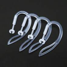 1 对防丢失透明硅胶耳钩，硅胶耳塞支架 - 安全贴合耳钩盖，适用于 Air Pods Pro 和 Air Pods Pro 耳塞 - 保护壳带柔软握把和紧凑设计，保持舒适：非常适合运动和日常使用 - 無色 - 查看 4