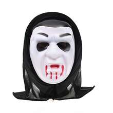 1 pieza Disfraz de Halloween Maquillaje de zombie Fiesta Guantes y máscara realista de esqueleto aterrador