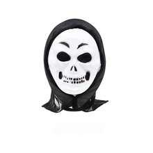 1 pieza Disfraz de Halloween Maquillaje de zombie Fiesta Guantes y máscara realista de esqueleto aterrador