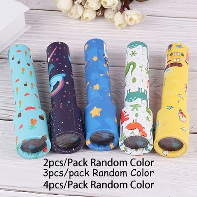 2件/包 3件/包 4件/包 随机颜色图案送万花筒旋转魔术经典玩具经典怀旧百变游戏青少年玩具