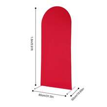 HOHOBLA LOYALHEARTDY-BTG 1.8m Arch Stand & Background Decoration Cover Stand Birthday Arch Frame Set Red[Best Gift For Family&Friends] - 紅色 - 查看 11
