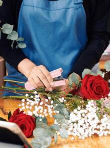 1个玫瑰除刺器，茎叶除刺器，便携式园艺工具，玫瑰茎刺去除器，茎部清洁器，塑料茎部剥离器，玫瑰叶片修剪器，适用于家庭花园花店插花 - 多色 - 查看 4