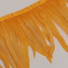 1m Borlas de plumas de gallo de colores Adorno de artesanía Adornos para manualidades DIY, decoración de fiesta festiva