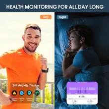 2.0'' Smart Watch Supports Women To Make/Answer Calls, Fitness Trackers With Step/ Calorie/ Tracker, IP67 Waterproof, 100+Exercise Mode, Body Temp Monitor, AI Voice Control, Suitable For Android IOS
