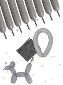 20 quả bóng bay ma thuật màu Macaron Latex, thích hợp cho trang trí tiệc cưới sinh nhật Halloween Giáng sinh - Nhiều màu - Xem 6