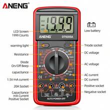 ANENG DT9205A-12 1999 Đếm Đồng hồ vạn năng kỹ thuật số Máy kiểm tra điện áp dòng điện AC Đồng hồ kiểm tra điện Đồng hồ vạn năng tương tự chuyên nghiệp - Nhiều màu - Xem 3