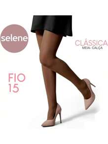 Selene Classic Microfiber Tights 9020.001 Thread 15 BLACK - Black - View 3