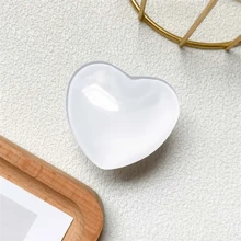 Cute 3D Glossy Heart Phone Holder Finger Grip Tok Bracket Compatible With IPhone, Android Phone, Gift For Birthday, Family, Friends Push-Pull Phone Grip, Phone Accessories