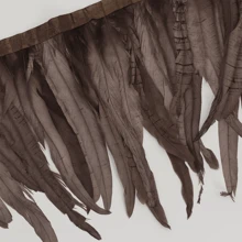 1m Borlas de plumas de gallo de colores Adorno de artesanía Adornos para manualidades DIY, decoración de fiesta festiva