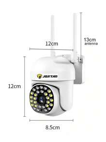 360 Degree Waterproof Wifi Security Camera With Alarm White Color - 白色 - 查看 3