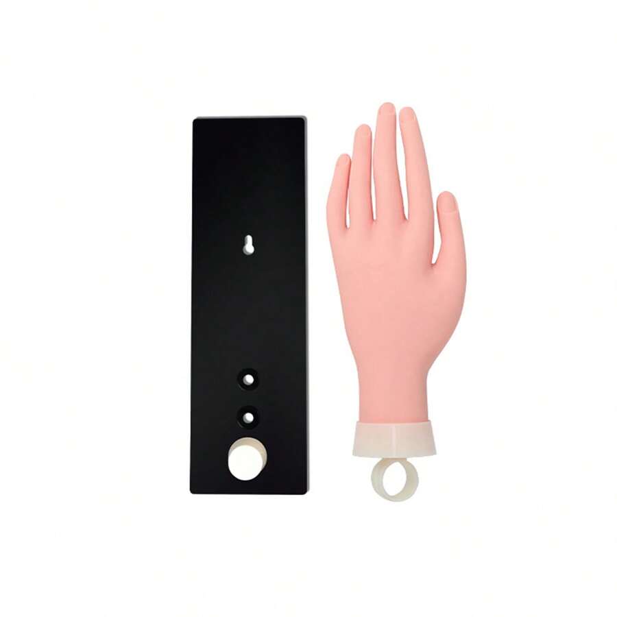 Nail Art Practice Hand Model With Adjustable Fingers, Bendable And ...