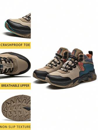 TECTOP Women Waterproof Hiking Boots Outdoor Trekking Camping Trail Hiking Boots