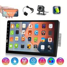 1 Din Car MP5 Player 9'' HD Touch Screen With USB Charging Car Multimedia Player Mirror Link Car Radio With EQ/FM Radio Support Rear Camera - 9吋 - 查看 1
