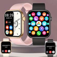 2.0'' Smart Watch Supports Women To Make/Answer Calls, Fitness Trackers With Step/ Calorie/ Tracker, IP67 Waterproof, 100+Exercise Mode, Body Temp Monitor, AI Voice Control, Suitable For Android IOS