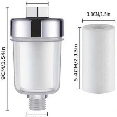 出水口净化器套件通用水龙头过滤器厨房浴室淋浴家用过滤器PP高密度过滤器
