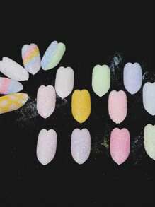 Set de 4 Adornos Efecto Sugar Azucar Para Uñas Acrilicas Nuevo - Multicolor - Ver 3