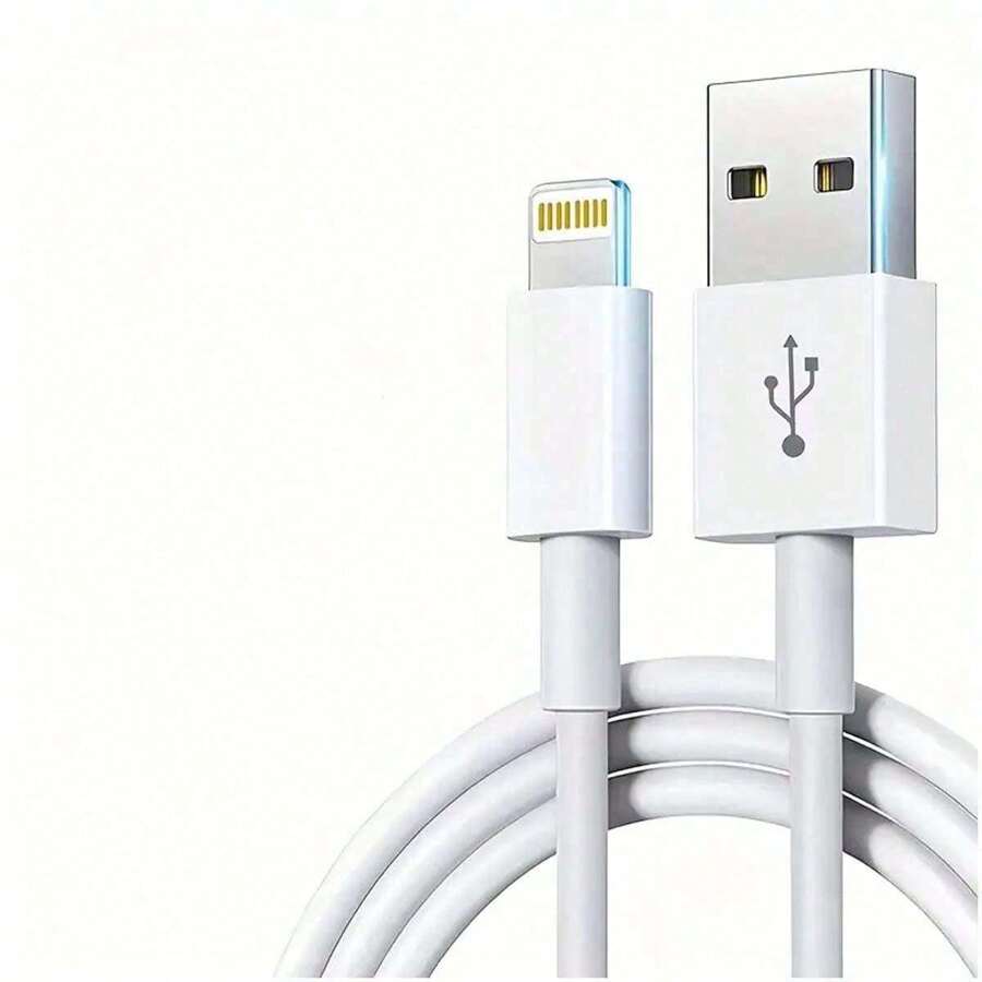 3.3英尺/6.6英尺 Lightning充电线，MFi认证USB-A充电线，兼容 13/12/11 Mini Pro/XR/Xs Max/X/SE/8/7/6 Plus、iPod、Nan