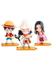 Figura de acción, Set de 10 Luffy de la Generación 68 de One Piece - Azul - Ver 9