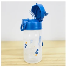 Cup With Straw And Handle For Leak-Proof Children's Bottle 370ml - Pimpolho - 藍色 - 查看 4