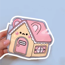 1set Milk Box Food Kawaii Stickers Scrapbooking DIY Quiet Book Toy Book Handmade Art & Craft Material - Multicolor - View 13