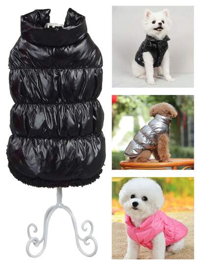Warm Pet Vest/Jacket For Small Dogs, Thicker Winter Dog Clothes For Cats