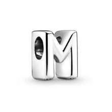 Dijes con letras DIY para pulseras y collares DIY