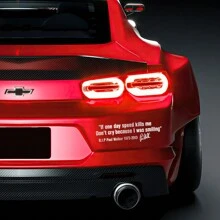 Auto Fenster Körper Aufkleber "No Cry IF ONE DAY SPEED KILLS ME PAUL WALKER" Motto Unterschrift PVC Auto Aufkleber Dekorations Zubehör