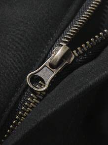 Men's Solid Color Casual Overalls Trousers Elastic Waist Adjustable Spring And Autumn Four Seasons
