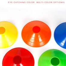 10PCS Disc Round Mouth Logo Plate Basketball Obstacle Logo Cone Disc Foot Logo Football Training Equipment Equipment