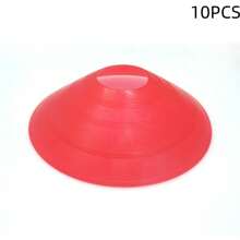 10PCS Disc Round Mouth Logo Plate Basketball Obstacle Logo Cone Disc Foot Logo Football Training Equipment Equipment
