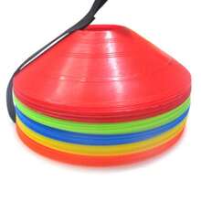 10PCS Disc Round Mouth Logo Plate Basketball Obstacle Logo Cone Disc Foot Logo Football Training Equipment Equipment
