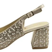 Women Pumps - 金色 - 查看 4